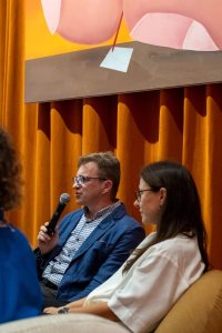 Premiera książki 30.09 podczas WGW 2023. Fot. Bartosz Górka