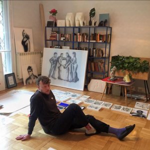 Rafał Dominik - studio visit