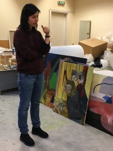 Dominika Kowynia - wizyta w pracowni