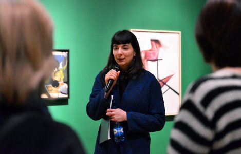 Sylwia Serafinowicz, kuratorka wystawy "Dzikość Serca" w Zachęcie 2018