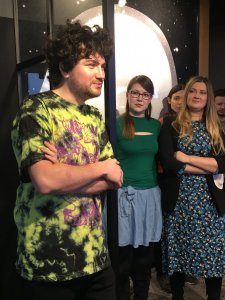 Stach Szumski na spotkaniu z pracownikami ING