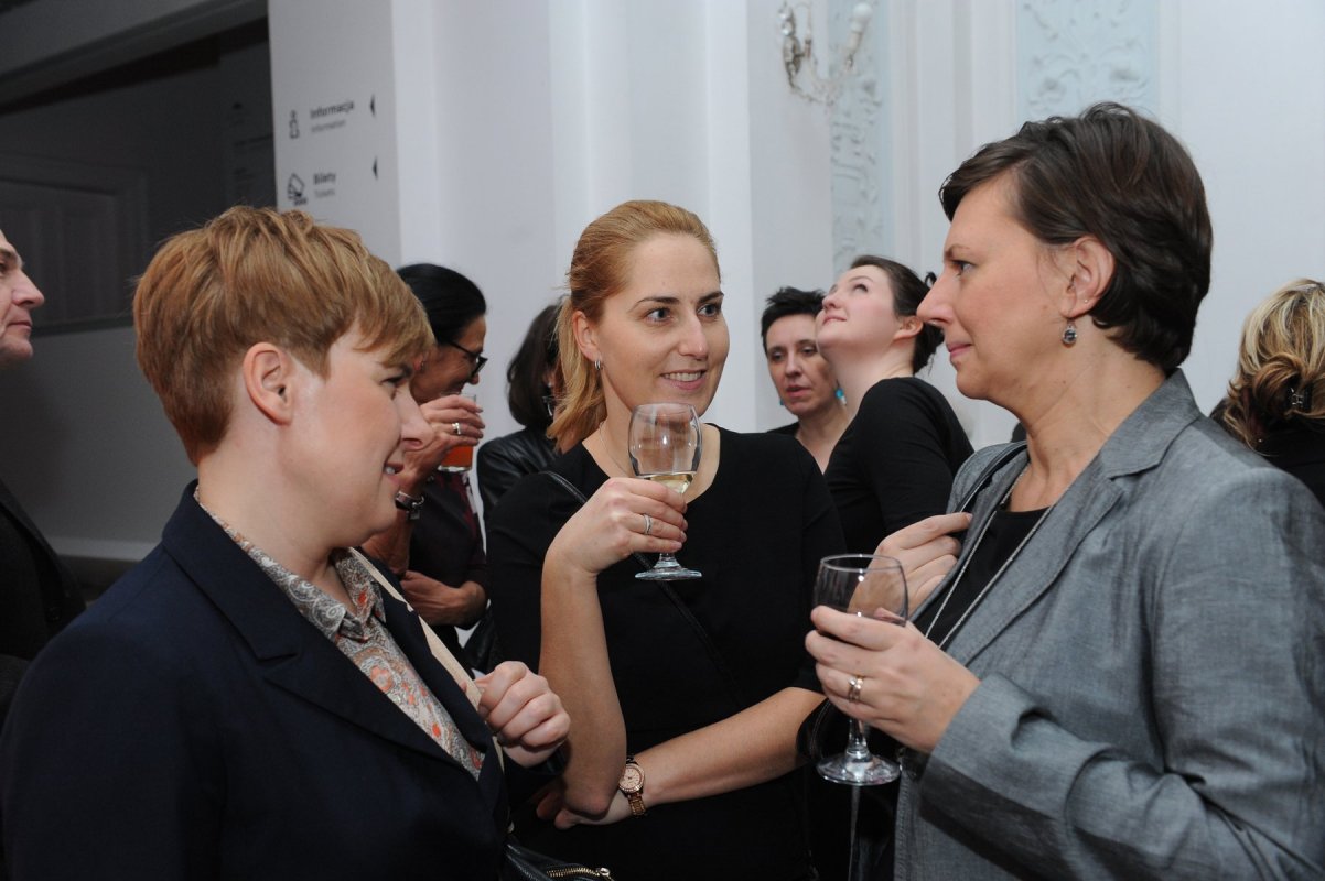 Anna Waśniowska, redaktorka pisma "Baśka", Joanna Dymna-Oszek, członkini zarządu Fundacji i Ewa Szerszeń, przez wiele lat odpowiedzialna za PR Fundacji