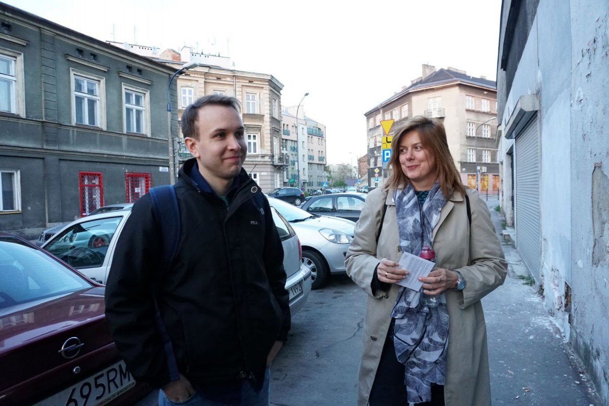Tomasz Kręcicki i Marta Kołakowska, wykładowcy projektu A-Z 2017